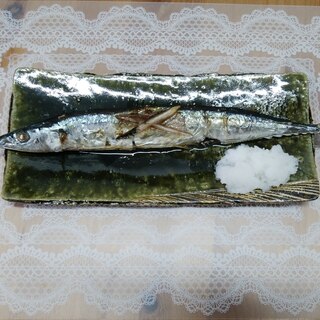美味しい❤秋刀魚の塩焼き❤